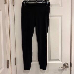 Womens High Waisted Black Athletic Leggings Full Length Yoga Pants Workout Gym